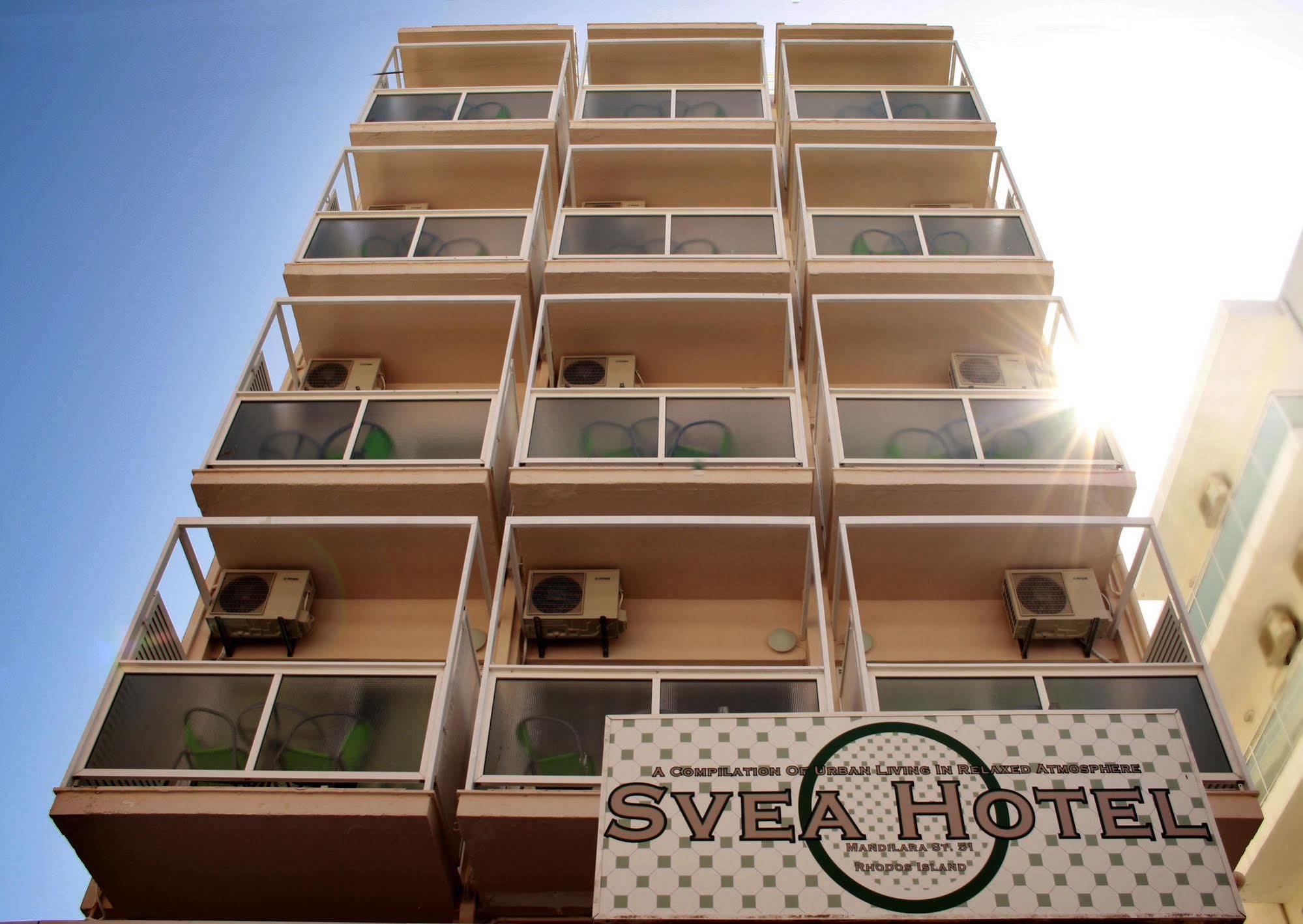 Svea Hotel (Adults Only) Rhodes City Exterior photo